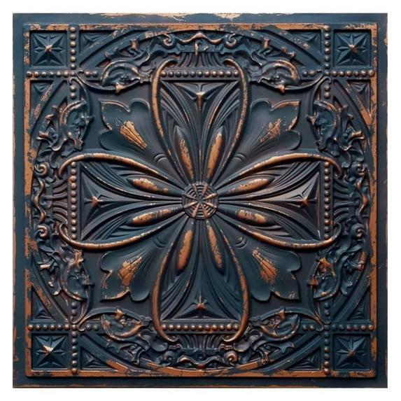 FromPlainToBeautifulInHours Milan 2 Ft. x 2 Ft. Drop-In or Glue-Up PVC Ceiling Tile & Reviews | Wayfair