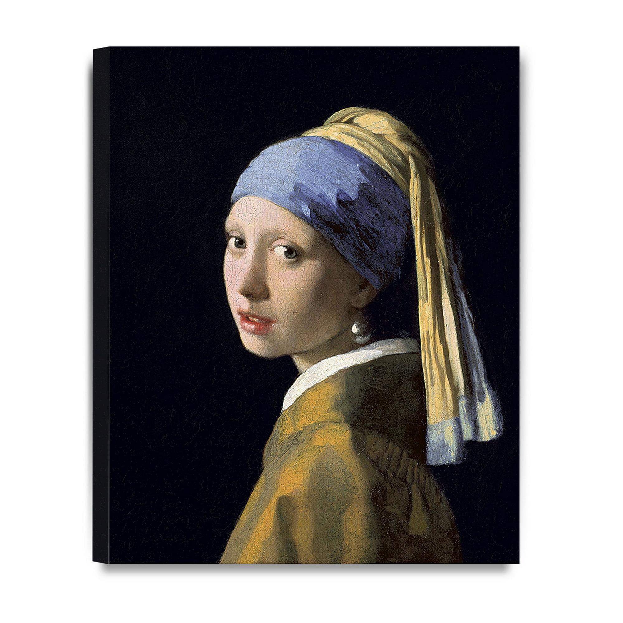 "Girl With Pearl Earring, Jan Vermeer - CANVAS OR FINE PRINT WALL ART"