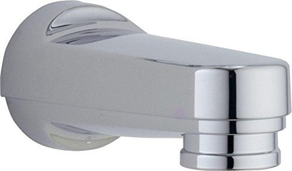 Chrome Wall Mounted Tub Spout with Diverter