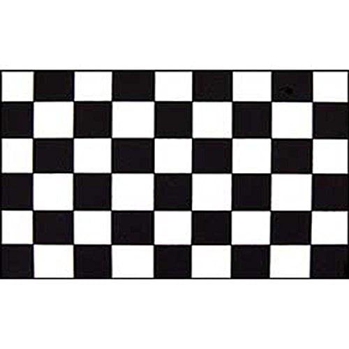 Maison 3'x5' ft Checkered Poly Flag For Indoor & Outdoor Use - Available In Different Bold Colors