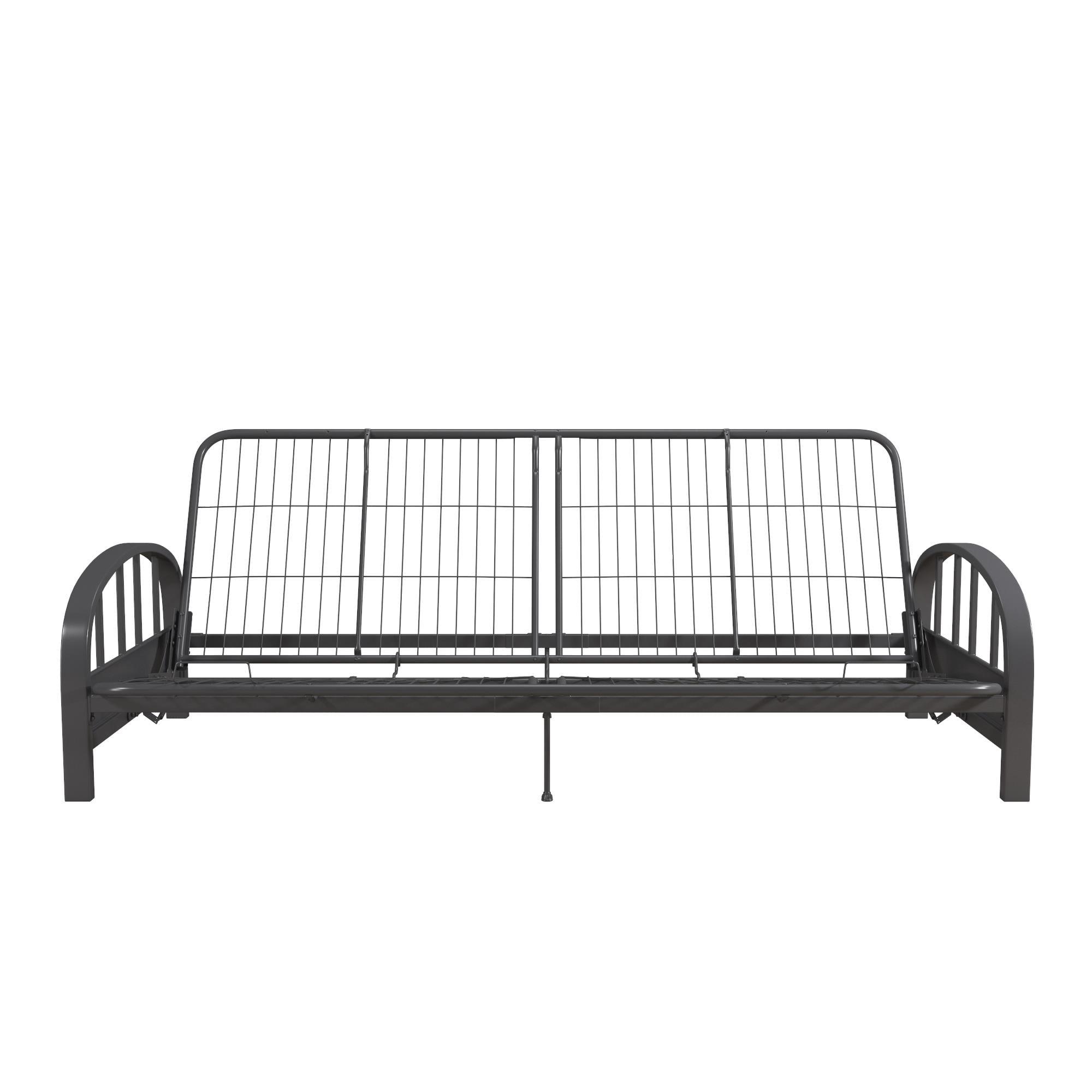 DHP Aiden Futon Frame, Gunmetal Gray