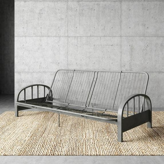 DHP Aiden Futon Frame, Gunmetal Gray
