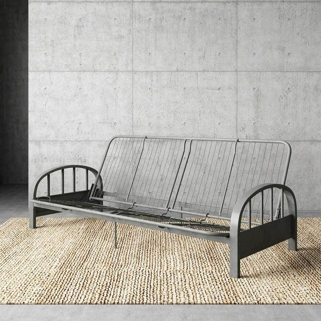 DHP Aiden Futon Frame, Gunmetal Gray