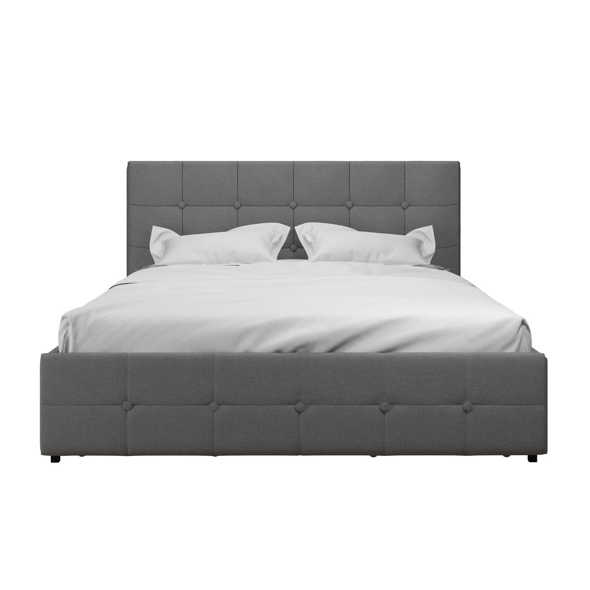 Rosalie Upholstered Bed with Storage - Room & Joy