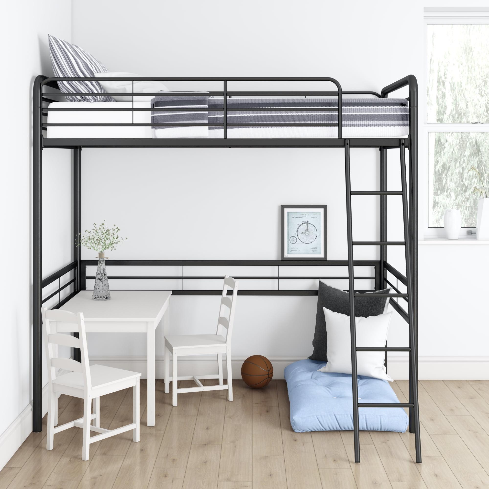 DHP Tommy Twin Metal Loft Bed