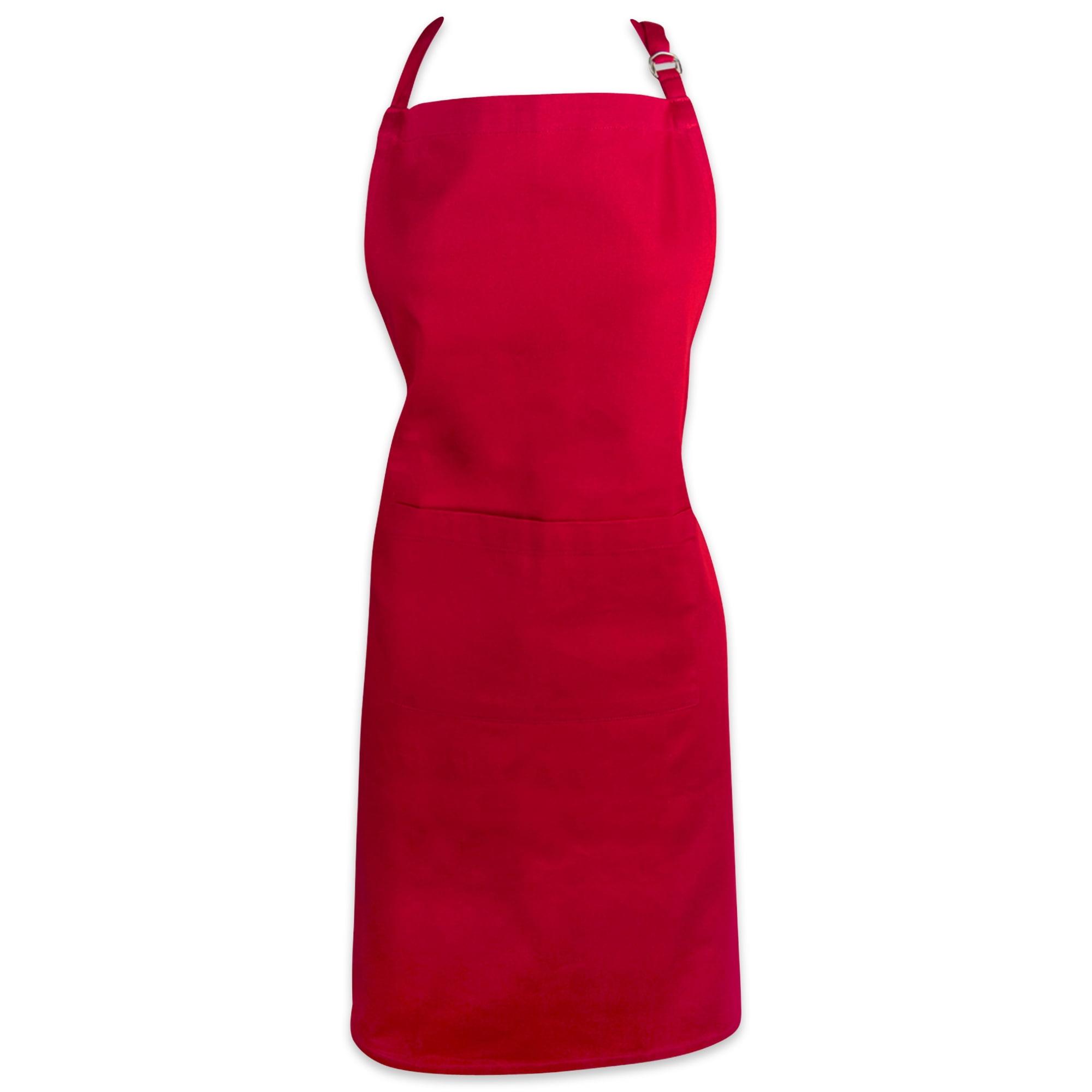 Design Imports  Chino Chef Apron Tango Red