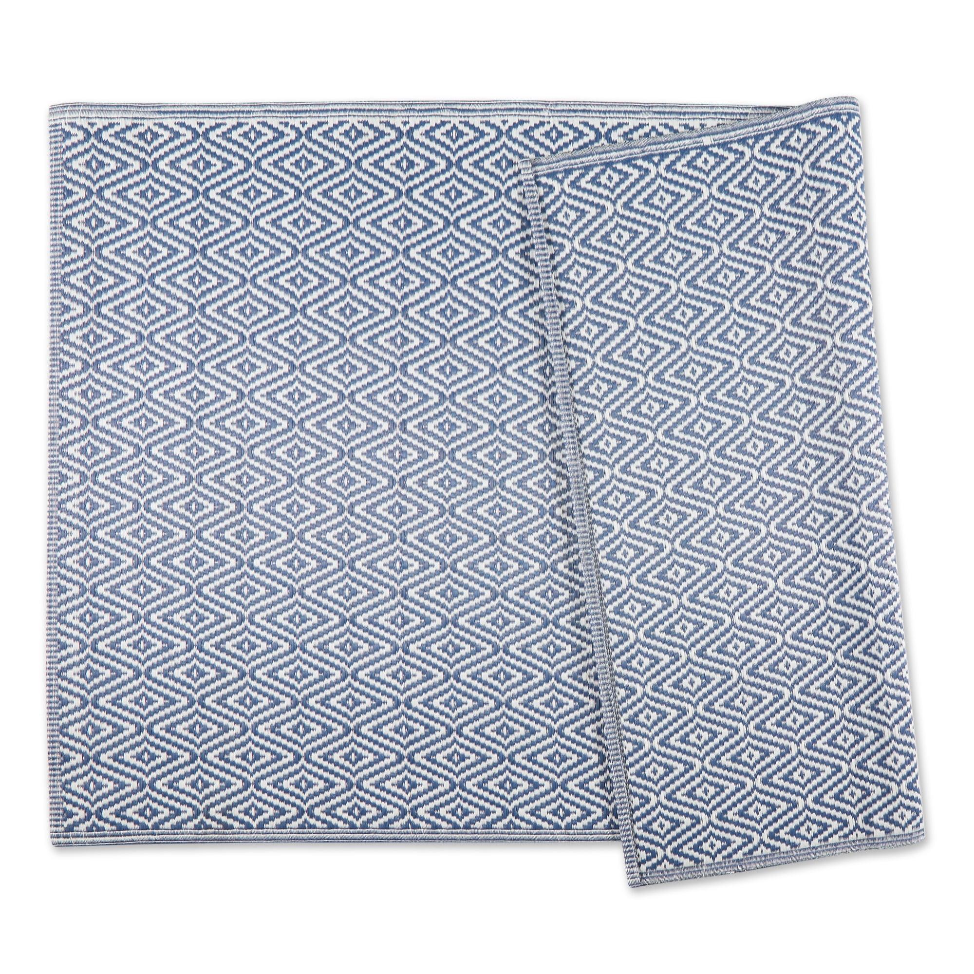 Design Imports Outdoor Diamonds - French Blue Marquise - 4 X 6 Ft