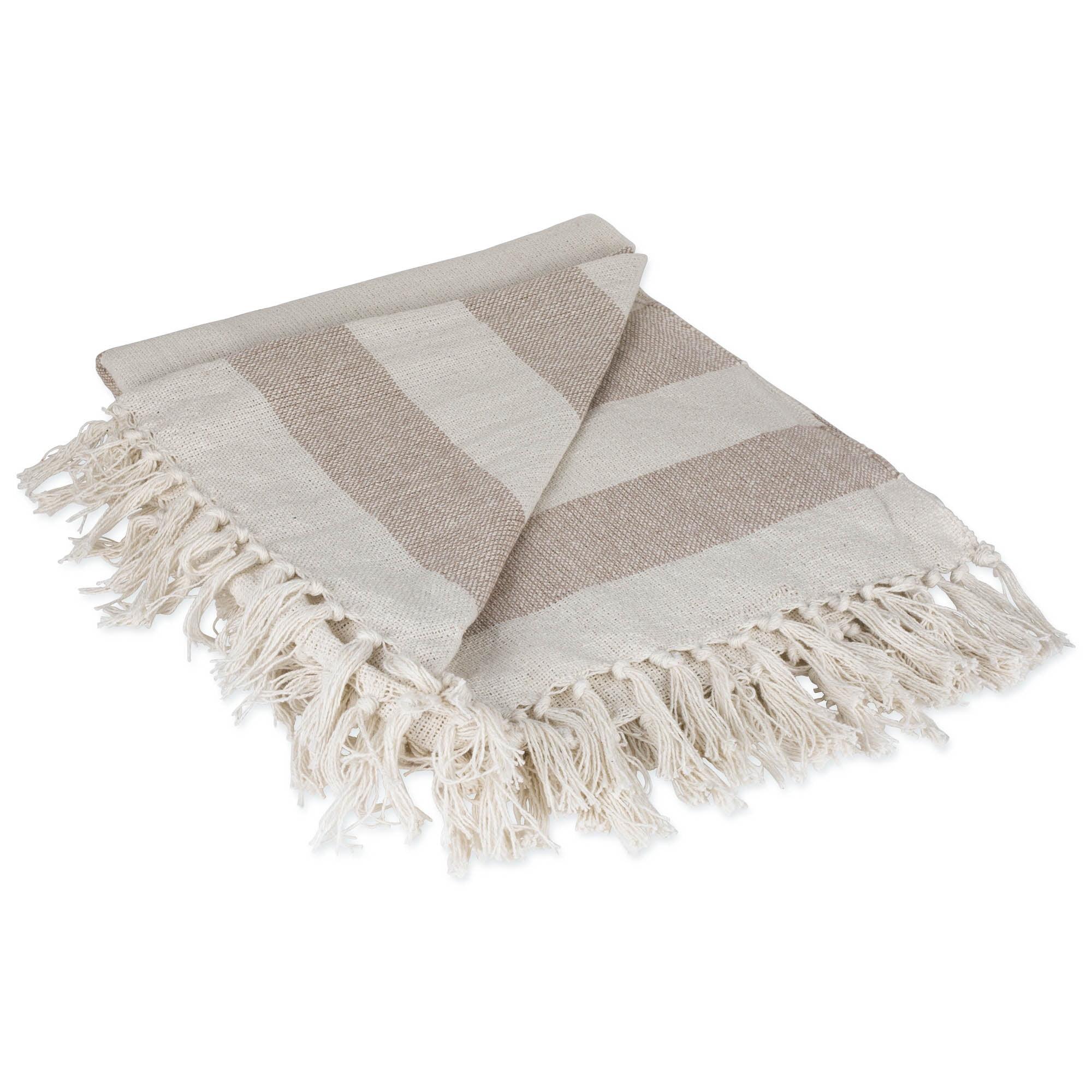 Design Imports Dll Hand Woven Throw Blanket