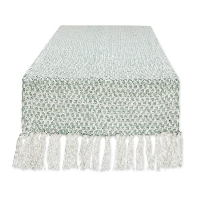 Design Imports  Jadeite Woven Table Runner 15X108