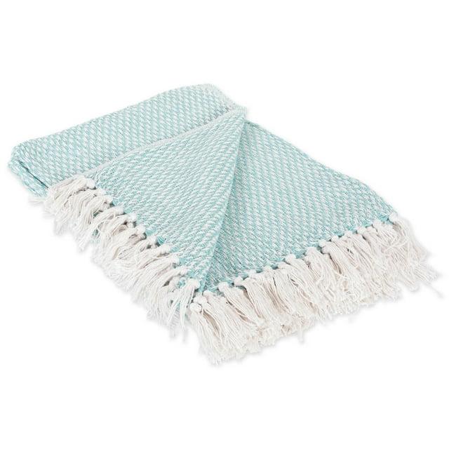 Design Imports Hand Woven Throw Blanket
