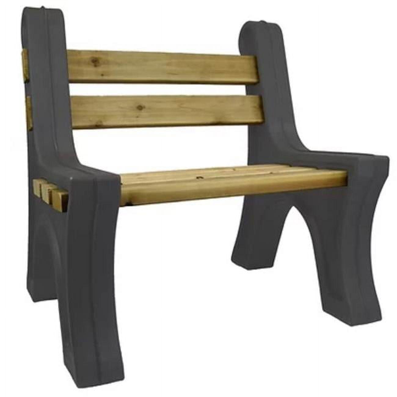 Graphite Color Customizable DIY Bench Kit for Indoor/Outdoor