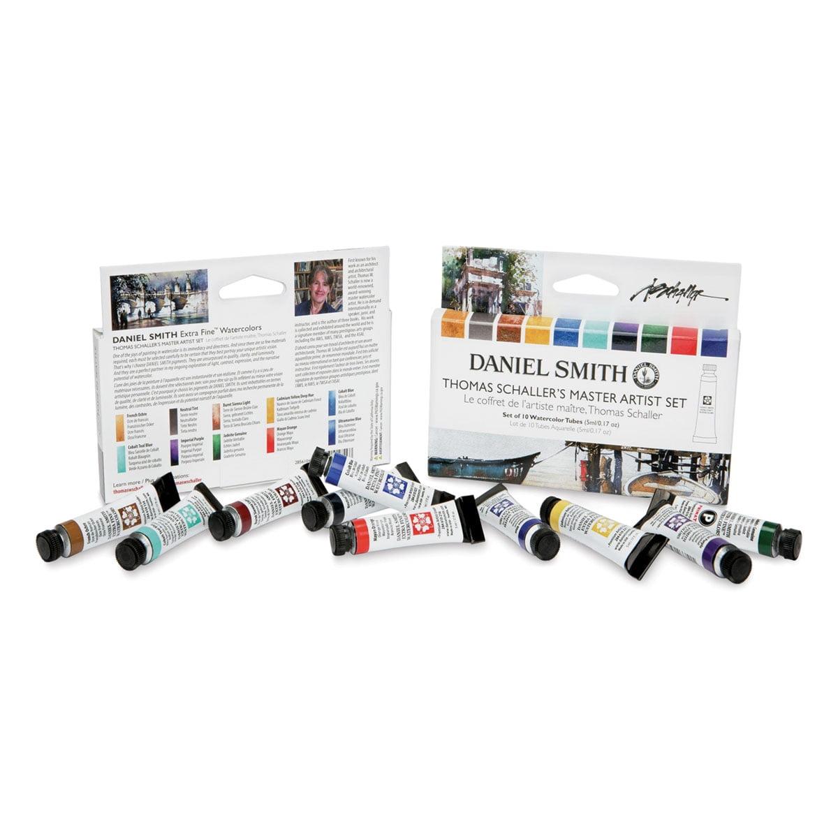 Daniel Smith Transparent Watercolor Paint, Extra Fine Thomas Scalars, Set of 10, 0.16 fl oz (5 ml) (No.2), 285610427