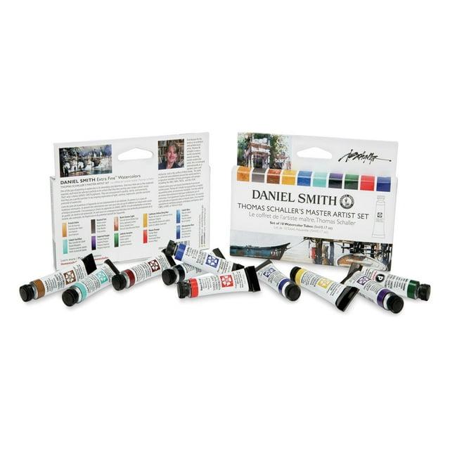 Daniel Smith Transparent Watercolor Paint, Extra Fine Thomas Scalars, Set of 10, 0.16 fl oz (5 ml) (No.2), 285610427