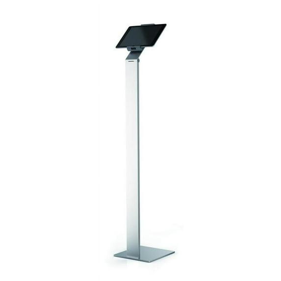 DURABLE Tablet Floor Stand 47.5 Inches Tall (for Tablets 7-13 Inches, 360 Degree Rotation with Anti-Theft Device) Silver/Charcoal (893223)
