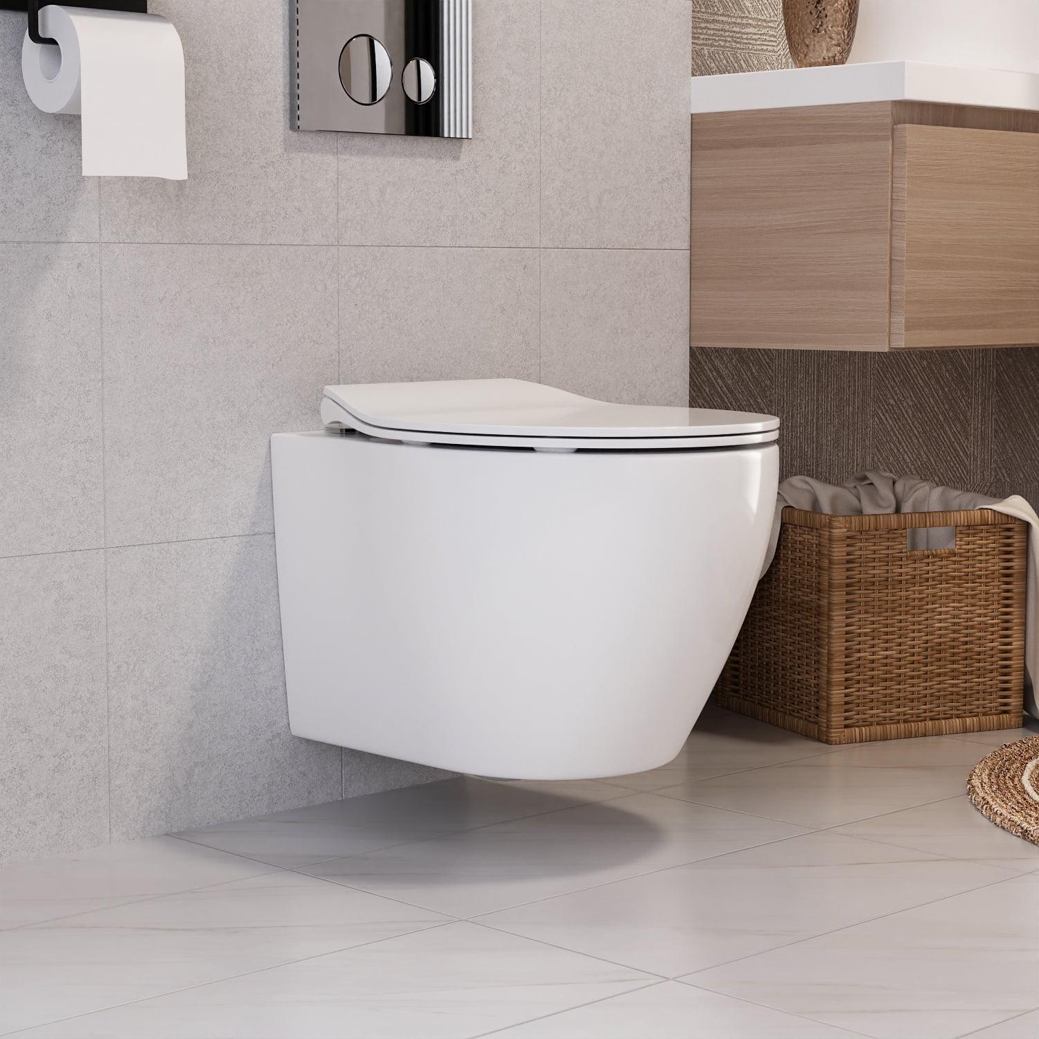 Liberty 1.6 GPF Elongated Wall Hung Toilets (Seat Included)