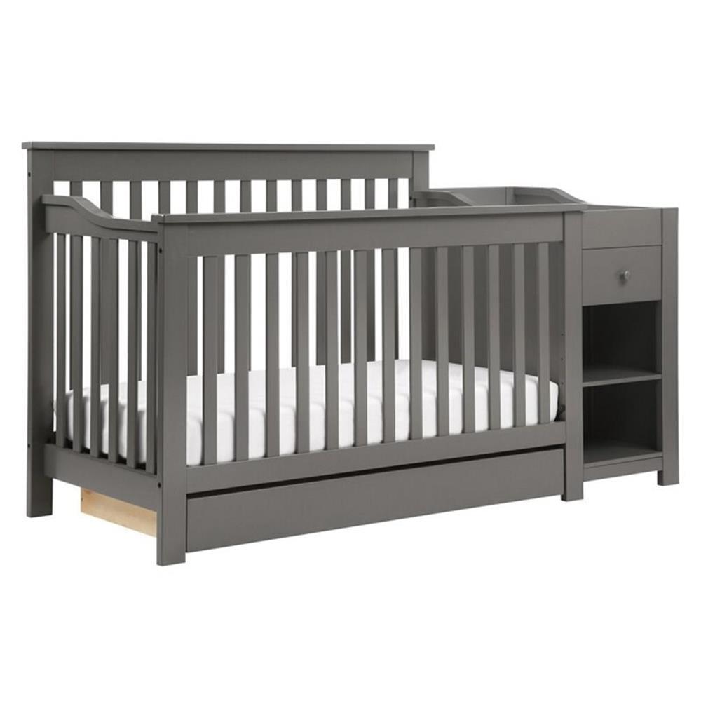 DaVinci Piedmont 4-in-1 Crib and Changer Combo - Slate