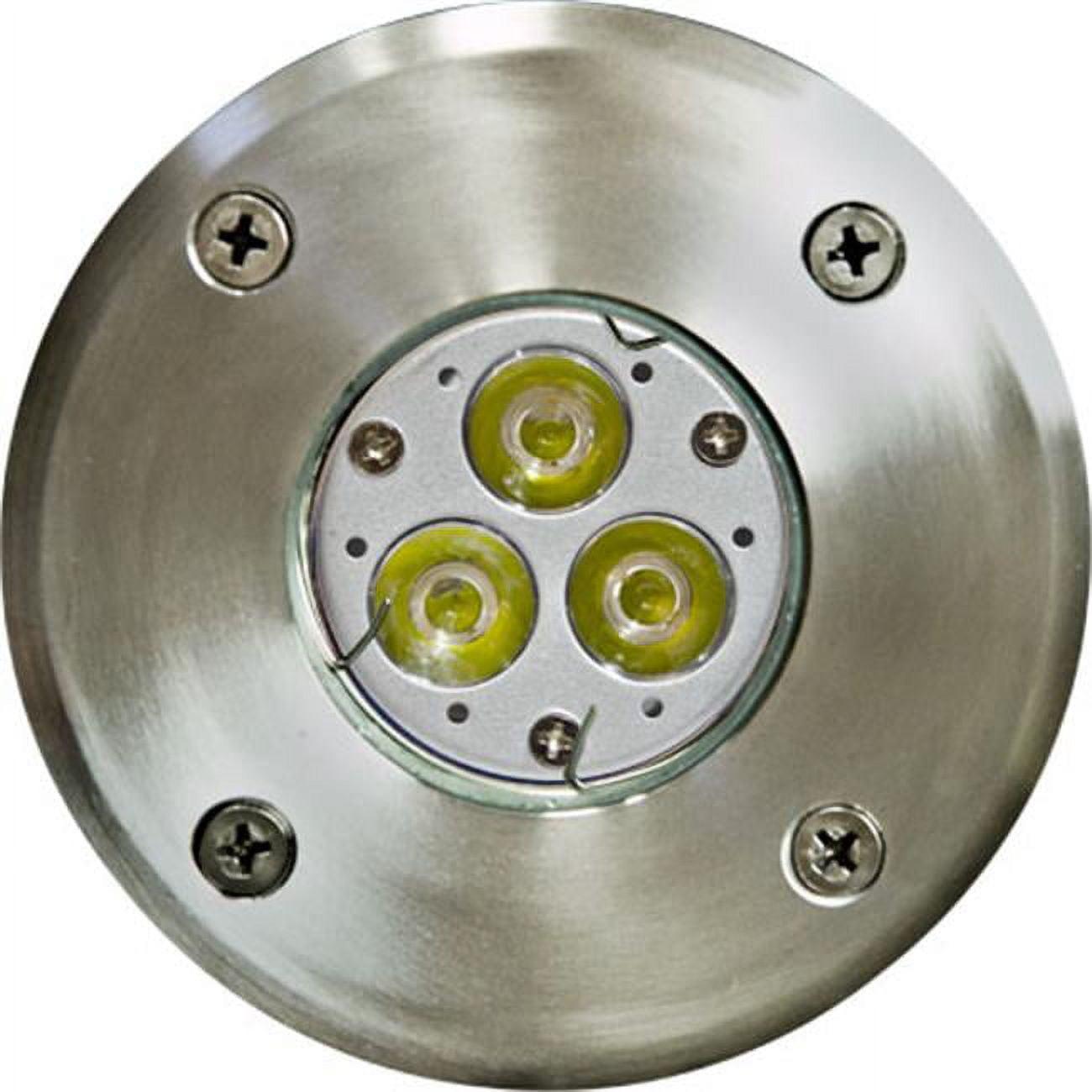 Stainless Steel LED In-Ground Well Light, 5.97 x 4.36 in.