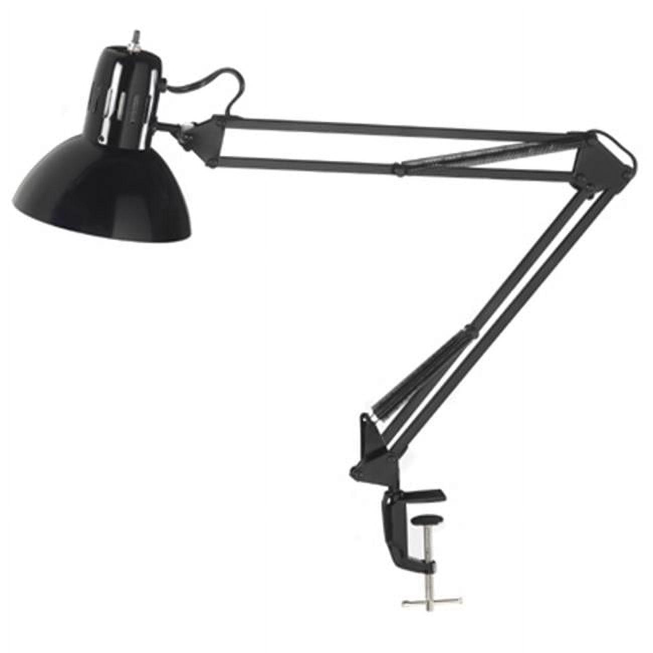 Dainolite  1-Light Clamp-On Lamp Metal MX - Black