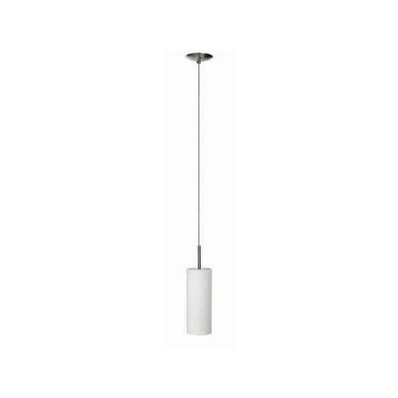 Dainolite 1 Light Glass Pendant - Frosted White