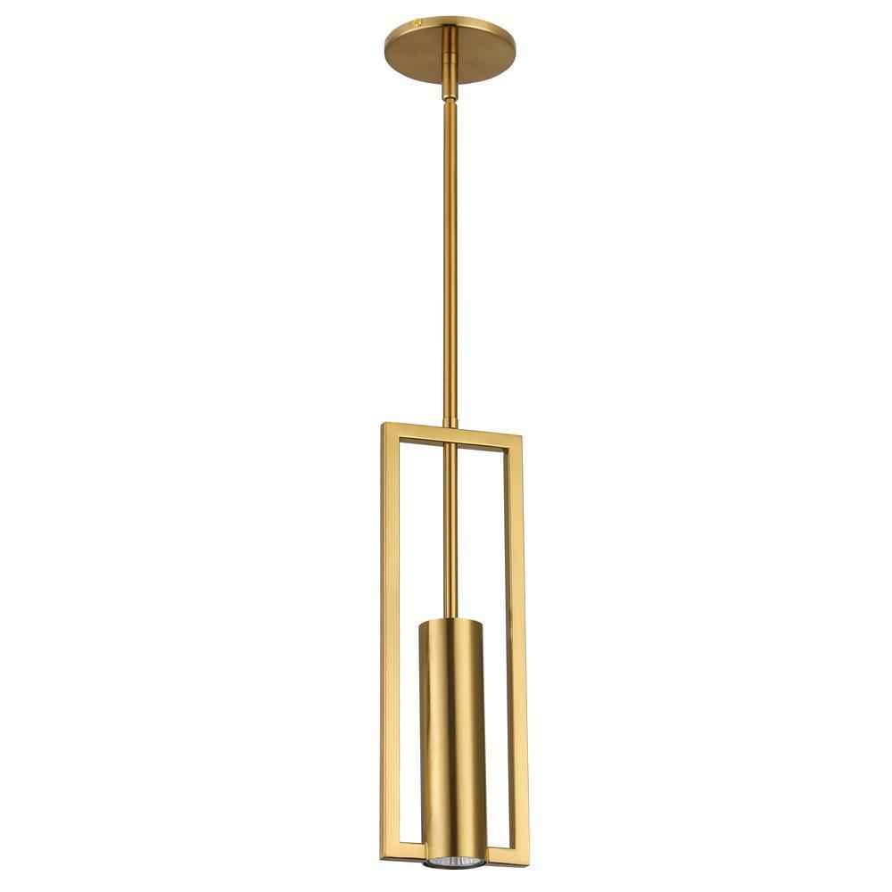 Dainolite Pauline 1 - Light Pendant in  Aged Brass