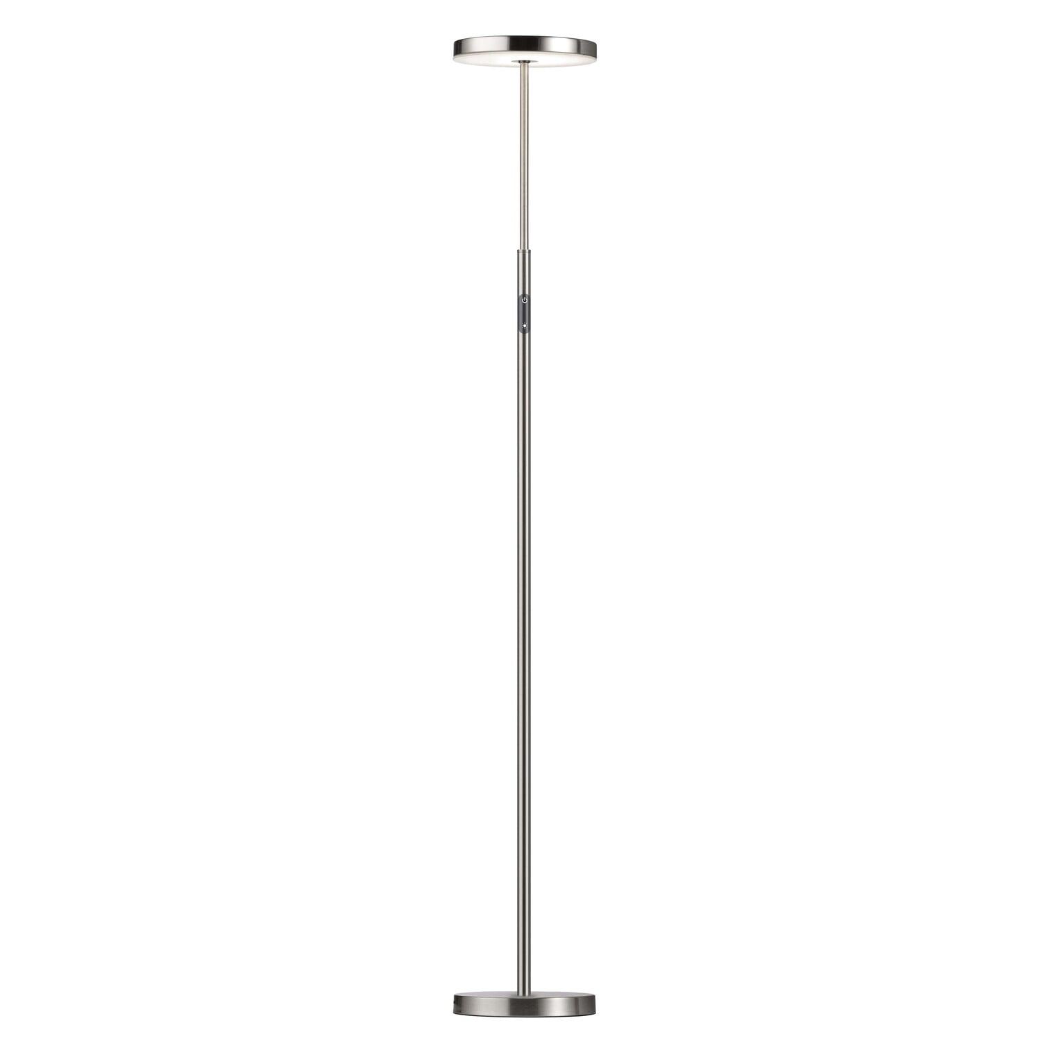 Dainolite Francine Floor Lamp - 30W - White Acrylic Diffuser