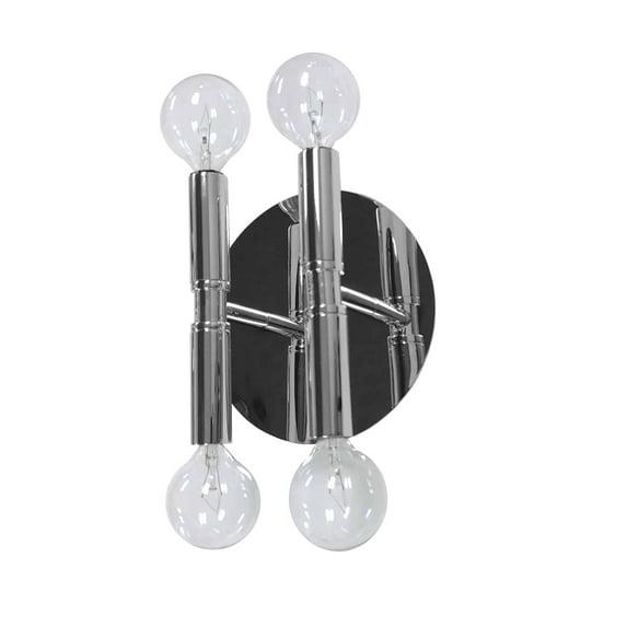 Dainolite 4LT Wall Sconce, PC Finish