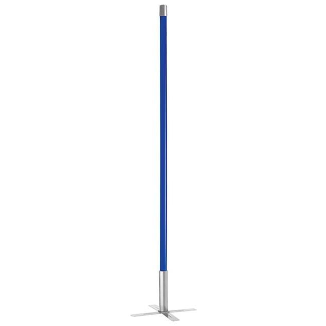 Contemporary Blue 36W Fluorescent Light Stick with Stand