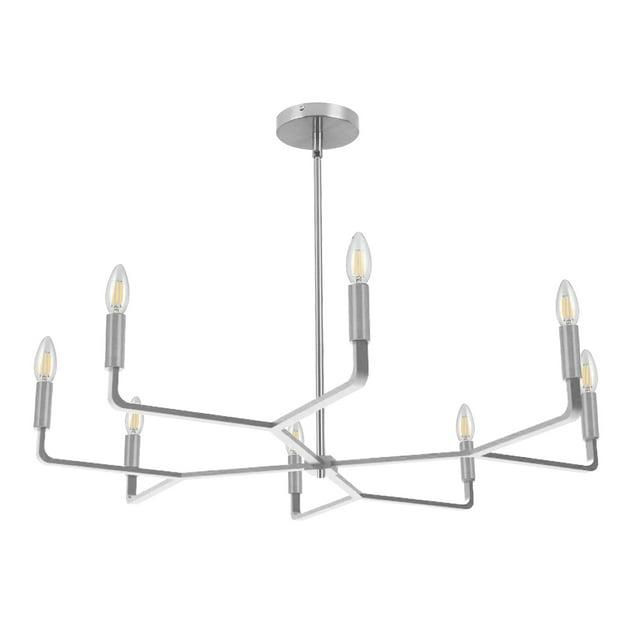 Dainolite Colette 8 - Light Chandelier in  Polished Chrome