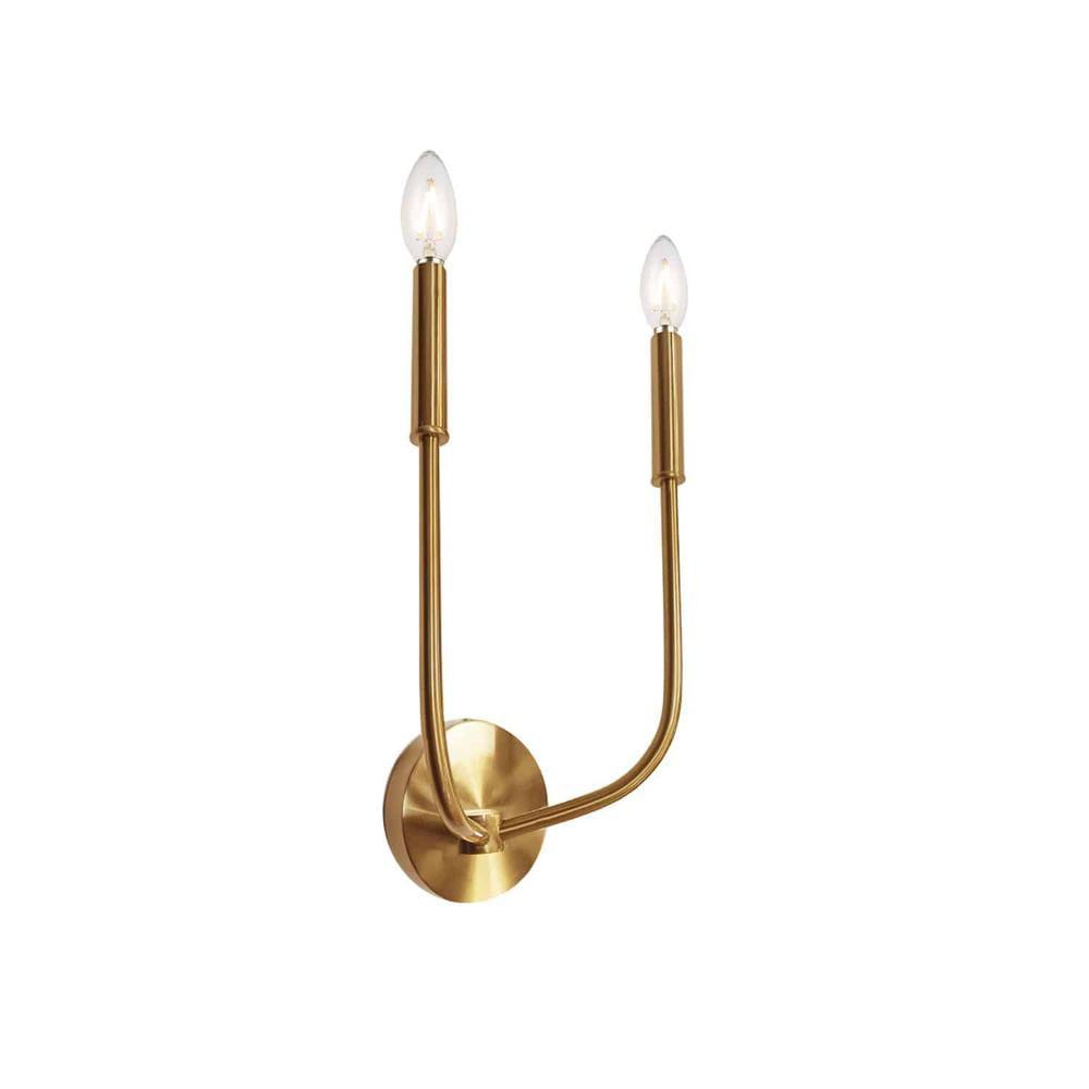 Dainolite 2LT Incandescent Wall Sconce, AGB