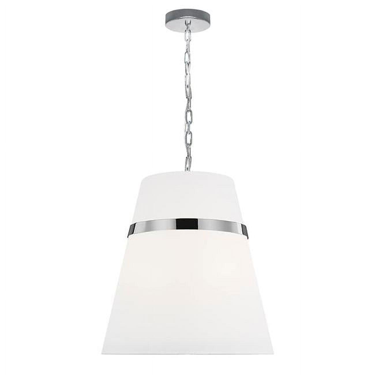 Dainolite - Symphony - 3 Light Pendant-Matte White Finish    -Traditional