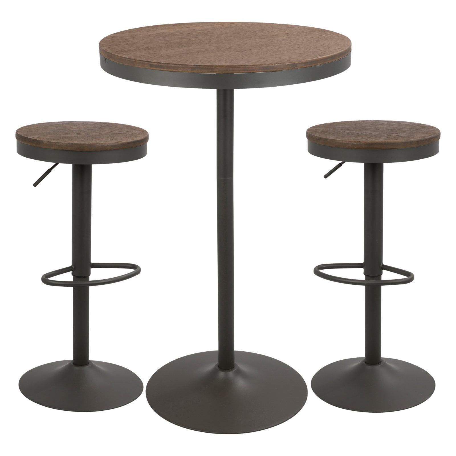 LumiSource 3pc Dakota Dining Set