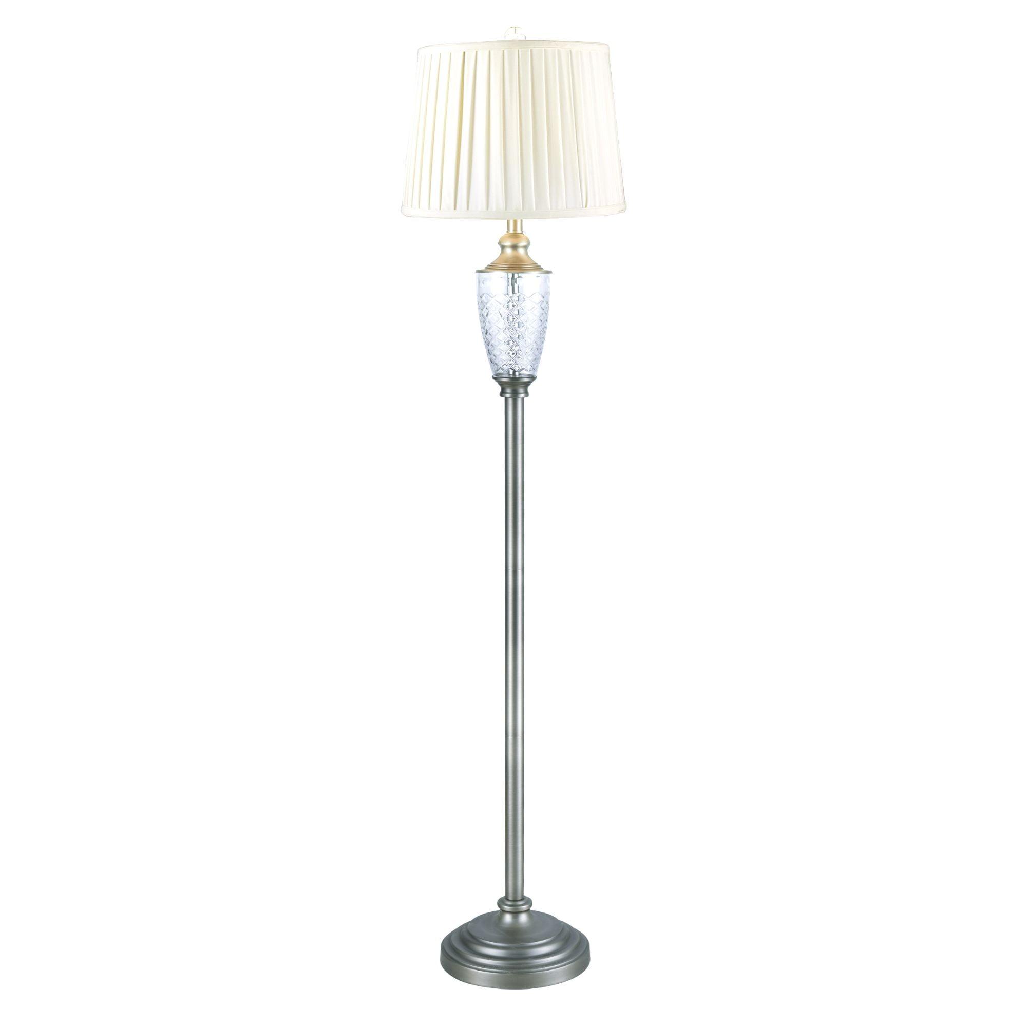 Dale Tiffany Castle Mountains 24% Lead Crystal Floor Lamp