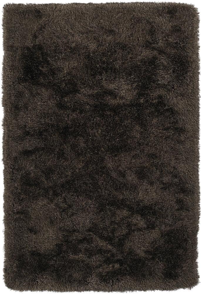 Chocolate Brown 5' x 7' Shag Tufted Area Rug