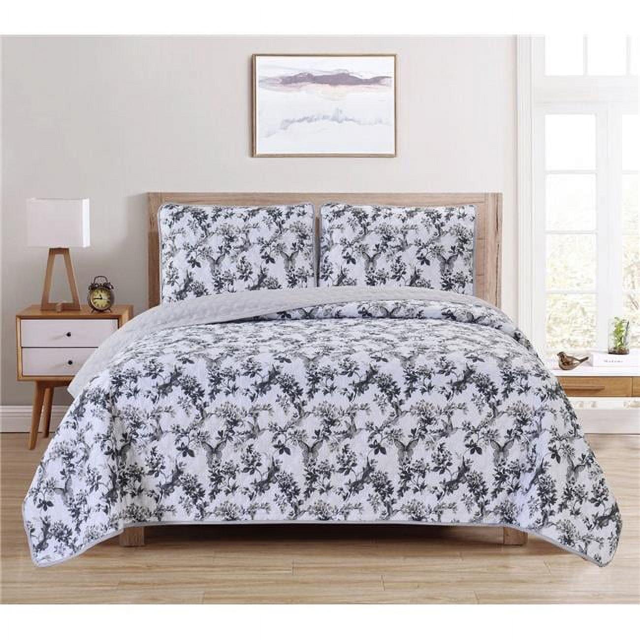Bed Bath Fashions Dan River Reversible Printed Quilt Set (3 Piece)