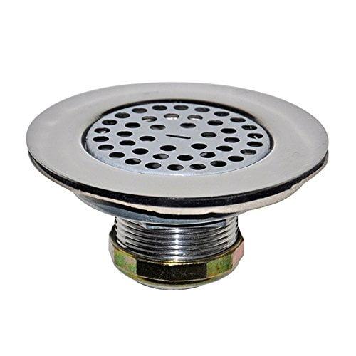 Chrome 4.5" Mobile Home Shower Drain Strainer