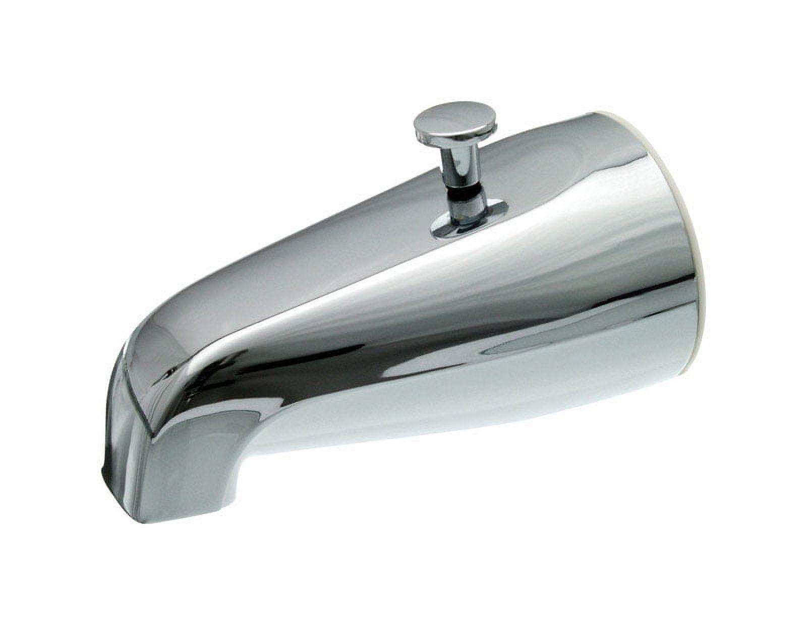 Chrome Universal Fit Tub Spout with Diverter