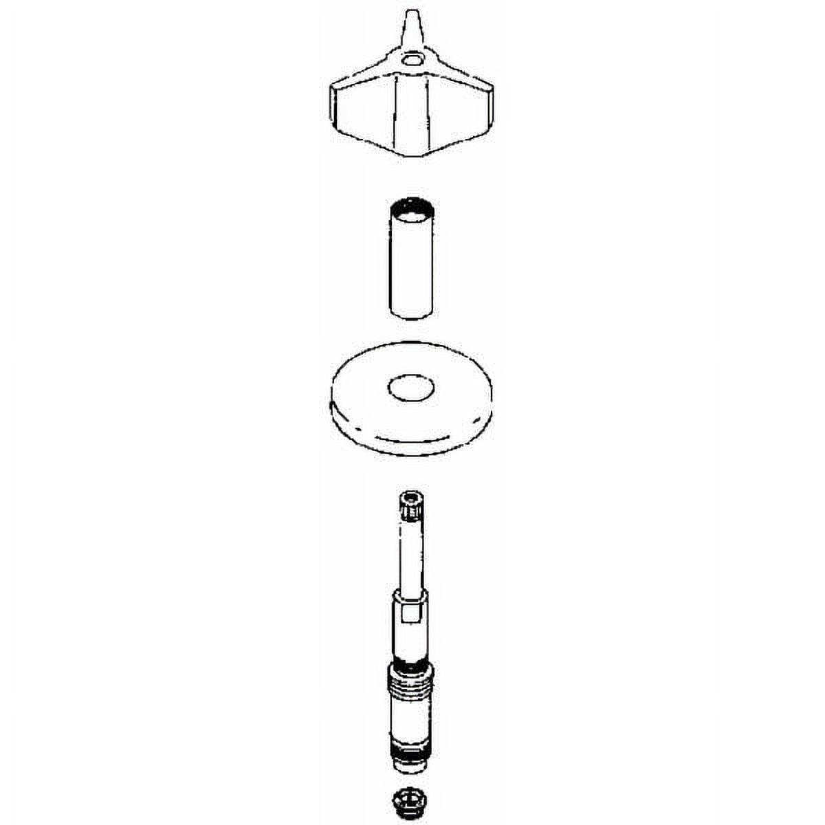 Chrome Tub and Shower Faucet Rebuild Kit