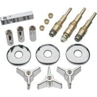 Chrome Tub and Shower Faucet Rebuild Kit