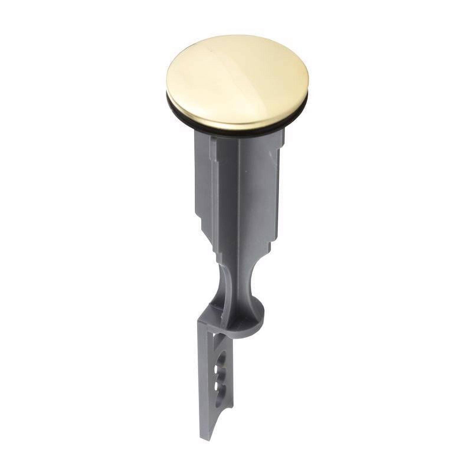 1.4 in. Polished Brass Plastic Replacement Pop-Up Stopper