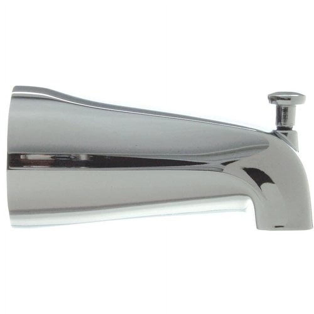 Chrome Universal Fit Tub Spout with Diverter