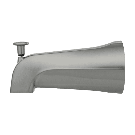 Danco Universal Bathroom Tub Spout with Diverter in Brushed Nickel (89249)