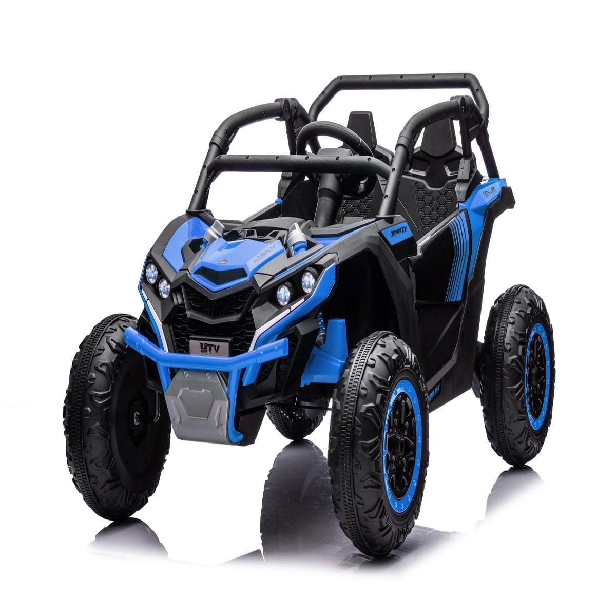 24V Blue Electric Off-Road UTV Dune Buggy for Kids