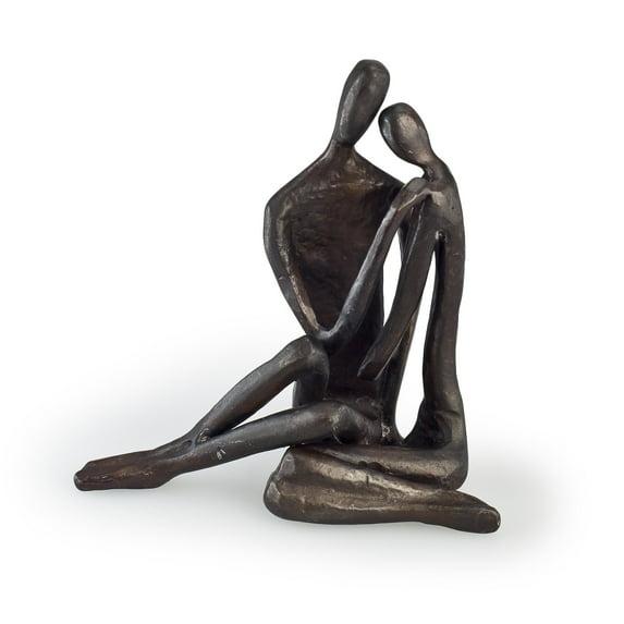 Danya B Small Couple Embracing Cast Bronze