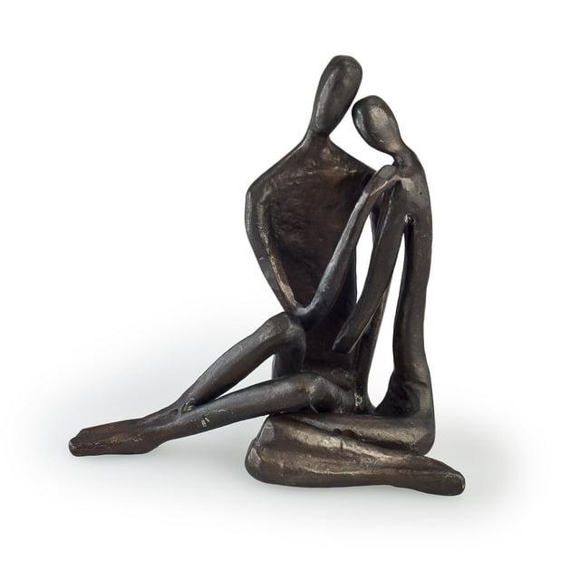 Danya B Small Couple Embracing Cast Bronze