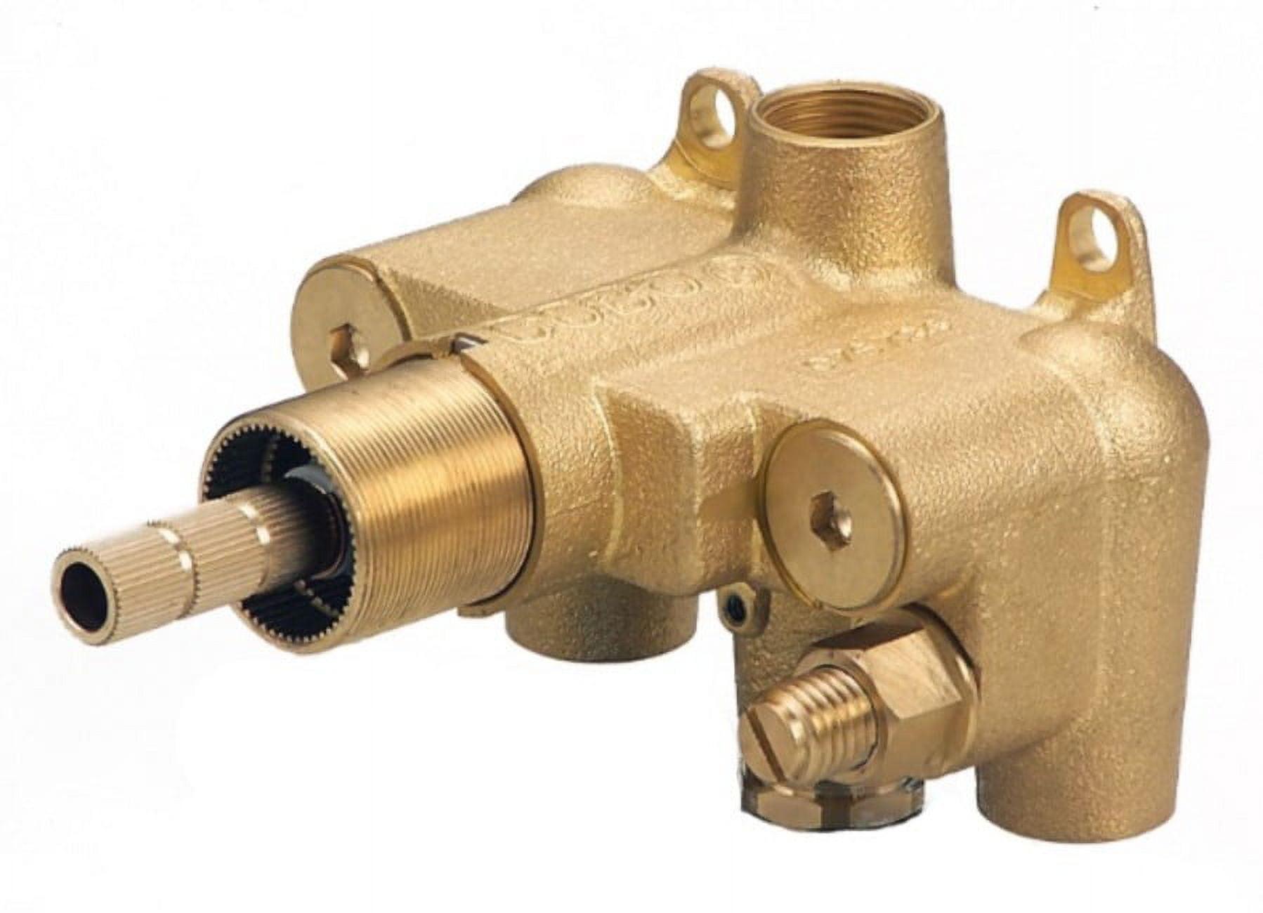 Brass Single Handle 3/4" Thermostatic Shower Valve