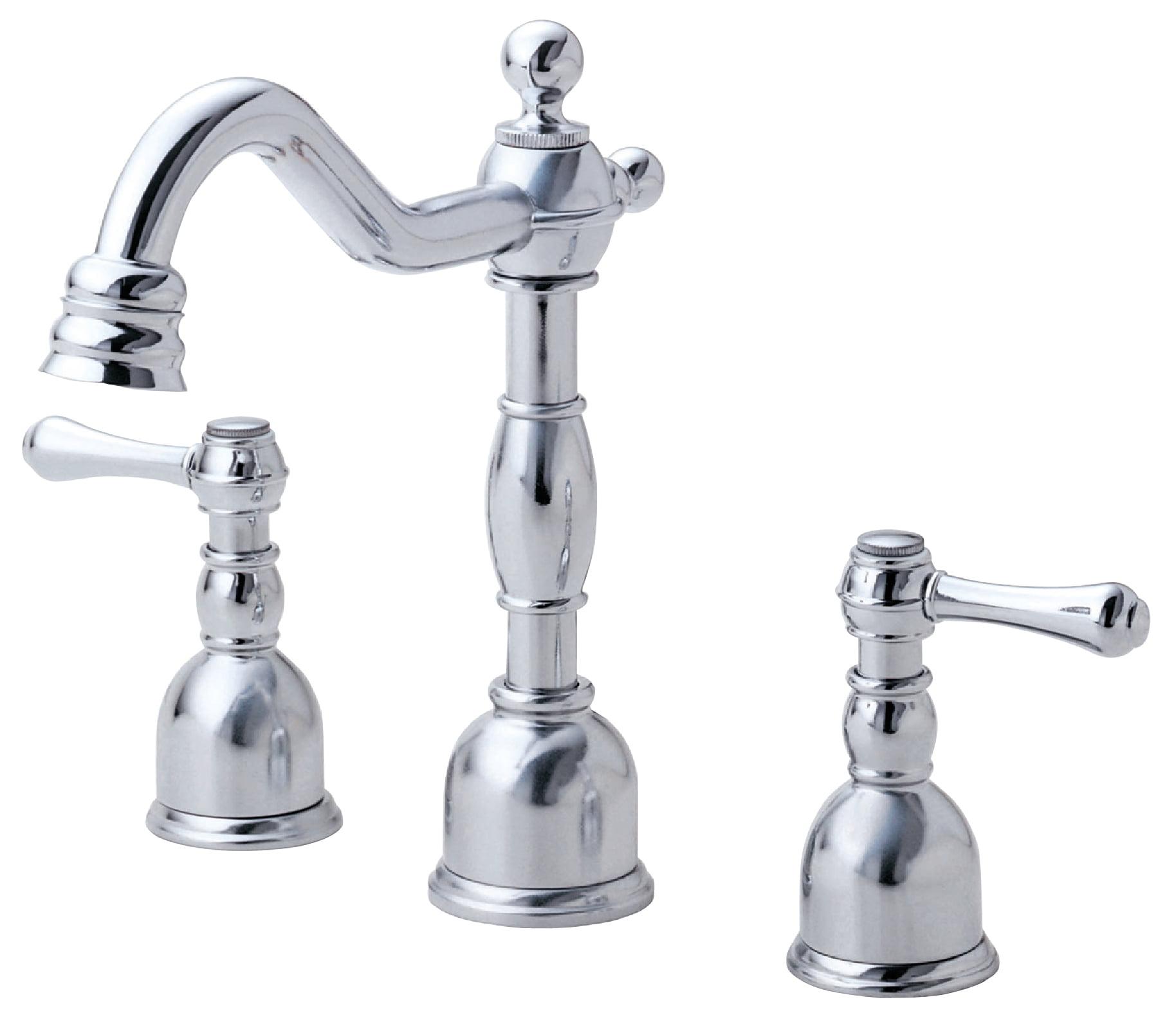 Opulence Widespread Bathroom Faucet with Drain Assembly