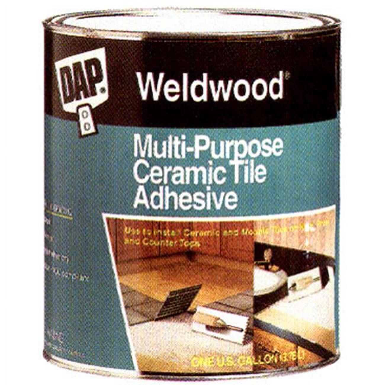 1799519 CERAMIC TILE ADHESIVE 1G DAP Weldwood Ceramic Tile Adhesive 1 gal