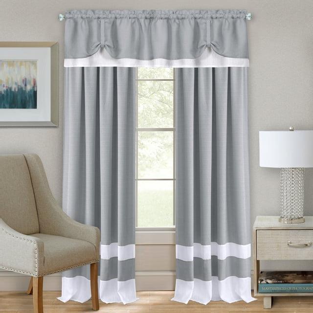 Achim Darcy Rod Pocket Window Curtain Panel