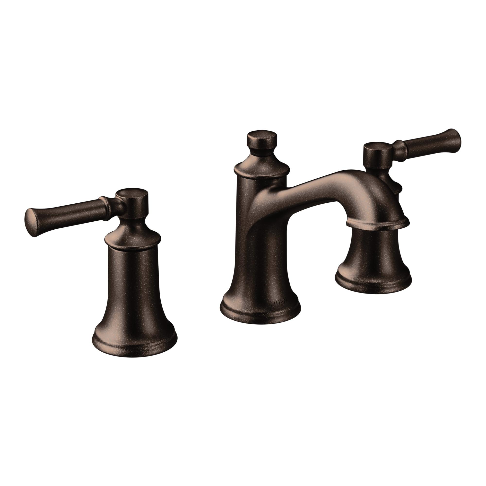 Moen Dartmoor Two-Handle Widespread Bathroom Faucet Trim Kit, Valve Required