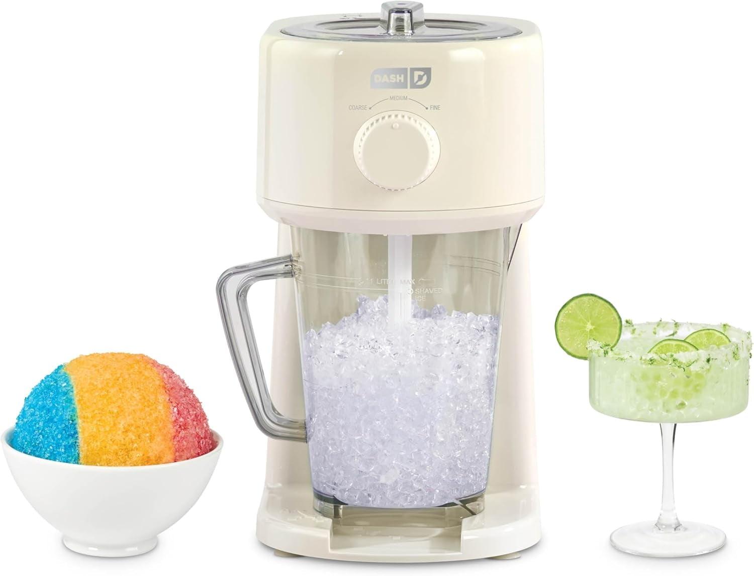 Dash Deluxe Shaved Ice and Slushy Maker - Cream